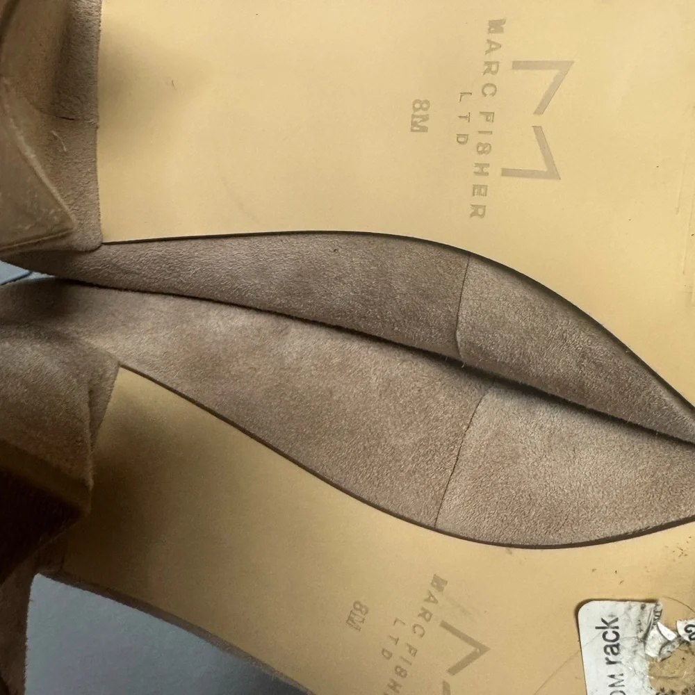 Marc Fisher Tan Heels Sophisticated Style size 8